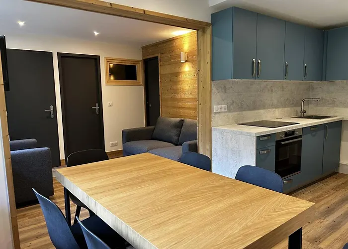 Bel Renove A Plagne Bellecote Pour 7 Personnes, Proche Telecabine - Fr-1-351-270 아파트 라 플라뉴